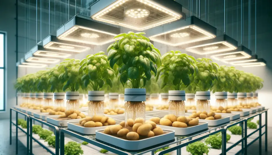 How to Grow Aeroponic Potatoes | Vertical Farming Planet